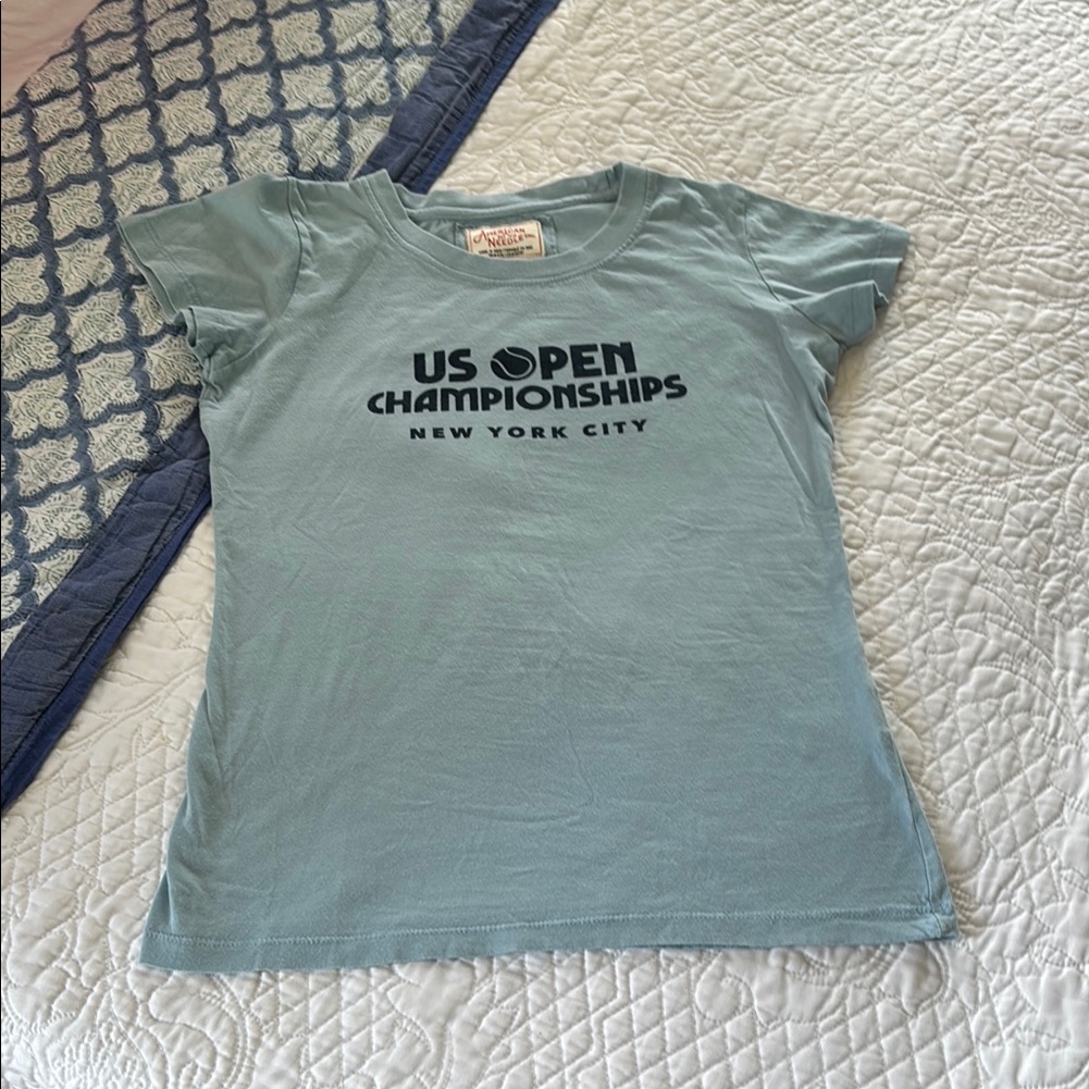 American Needle Light Blue Us Open Championship Shirt